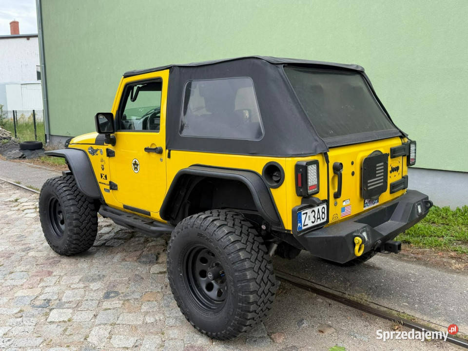 Jeep Wrangler 38 Benzyna 4x4 Manual Klima VAT marża Koszalin
