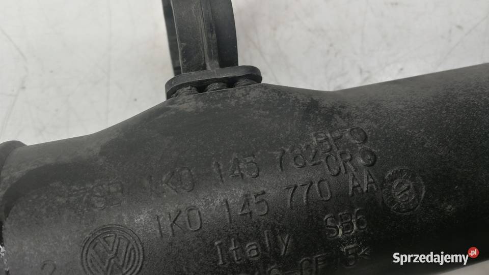 RURA WĄŻ INTERCOOLERA AUDI VW 19 TDI 1K0145762CR osobowe Przystajń
