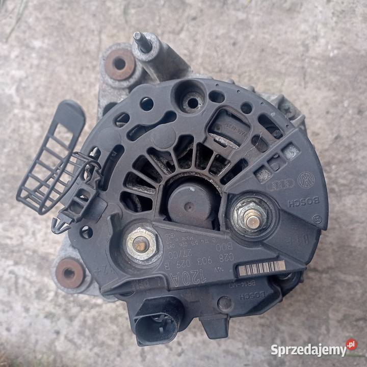 Alternator BOSCH 120A Audi Ar b5 polift 19 Tdi wielkopolskie Czajków