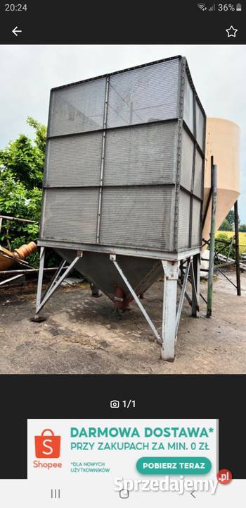 silos zbiornik na zboże suszarnia Ozorków