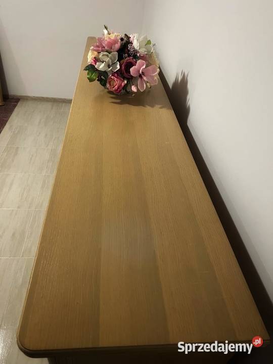 KOMODA z lustrem jasne drewno 230 szafki Siedlce sprzedam