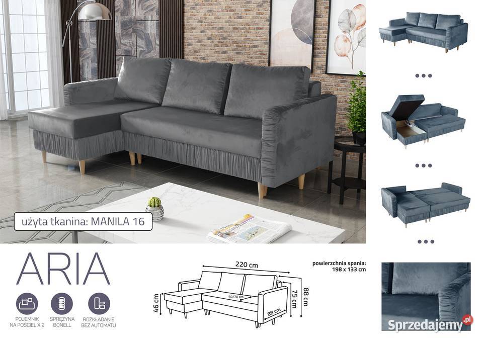 Narożnik Aria Wieruszów