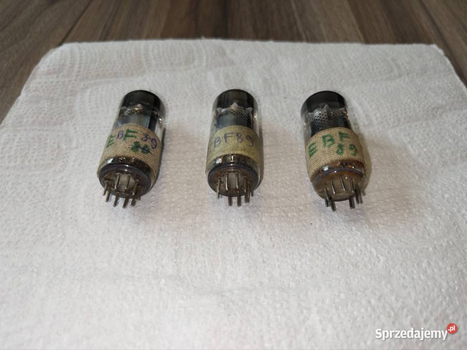 Lampy elektronowe EBF89 sparowane 3 Części i akcesoria Radziechowy sprzedam