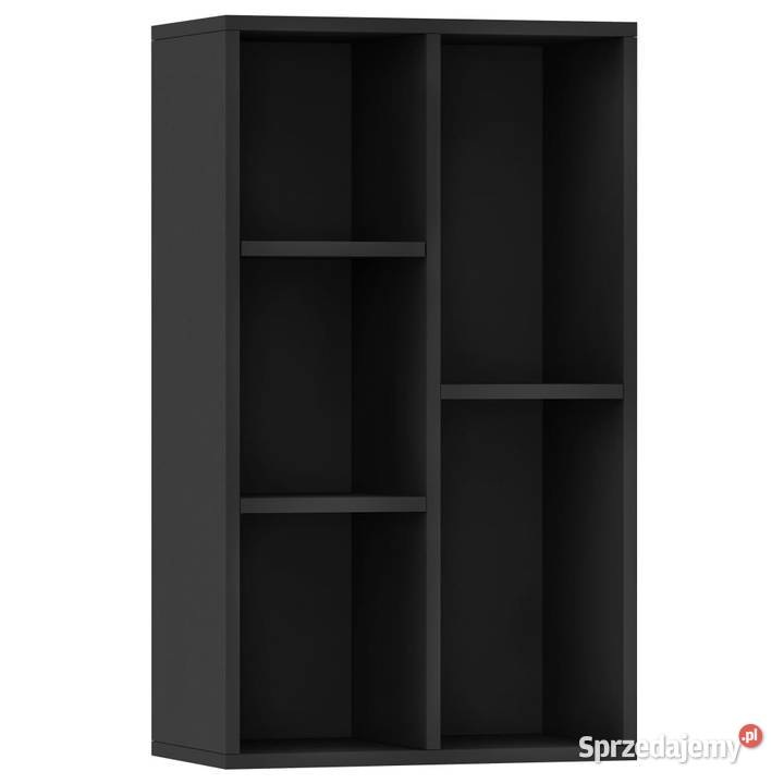 Regał na książkiszafka czarny 50x25x80 WM800163 sprzedam