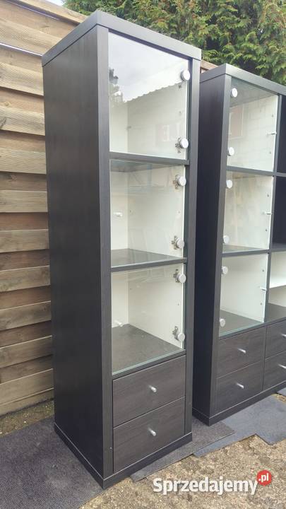 Regał IKEA Kallax 4x1 czarnobrąz akcesoria Regały Warszawa