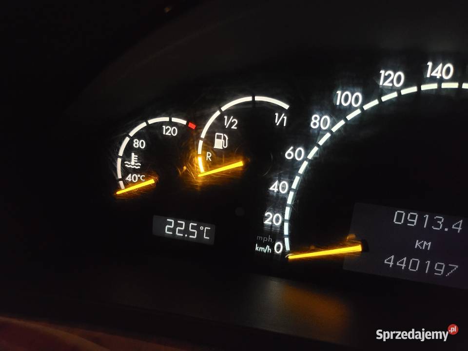 Licznik AMG S55 mercedes w220 360 Europa Osielsko