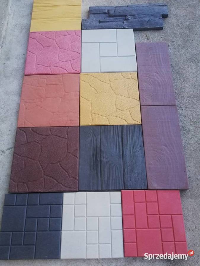 płytki chodnikowe tarasowe obrzeżapłyty ażurowe Architektura ogrodowa Mielec