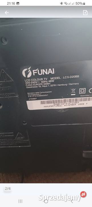 Telewizor 24 cale Malinowo sprzedam