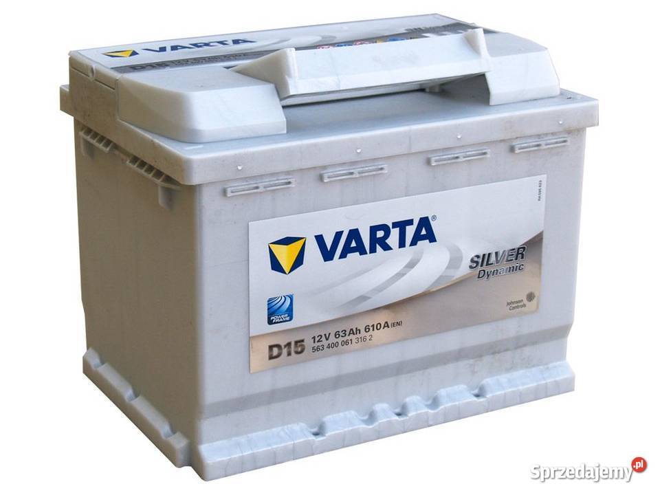 Akumulator Varta Silver Dynamic D15 63Ah610A