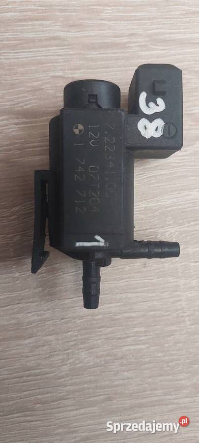 Zawór elektrozawór podciśnienia BMW 1742712 zachodniopomorskie Szczecin