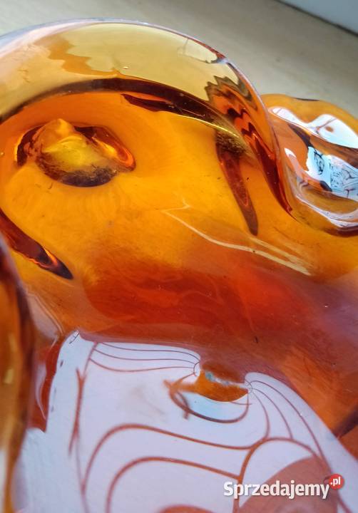 Popielniczka Huta szkła Ząbkowice Nakło nad Notecią sprzedam