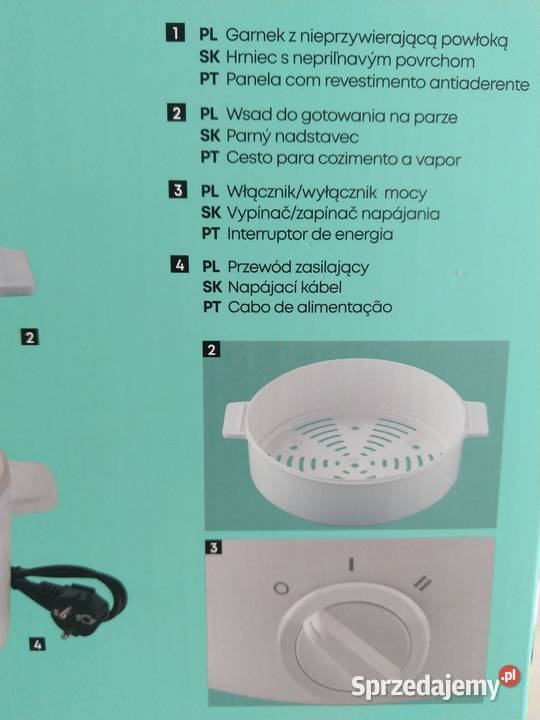 NAJTANIEJ Garnek Elektryczny 3L Gotowanie Na Zabrze sprzedam