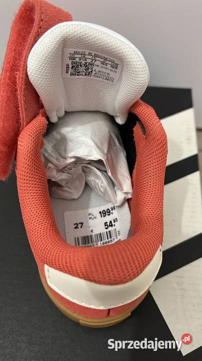 Nowe adidasy firmy ADIDAS dziewczynki r27 zachodniopomorskie Gryfice