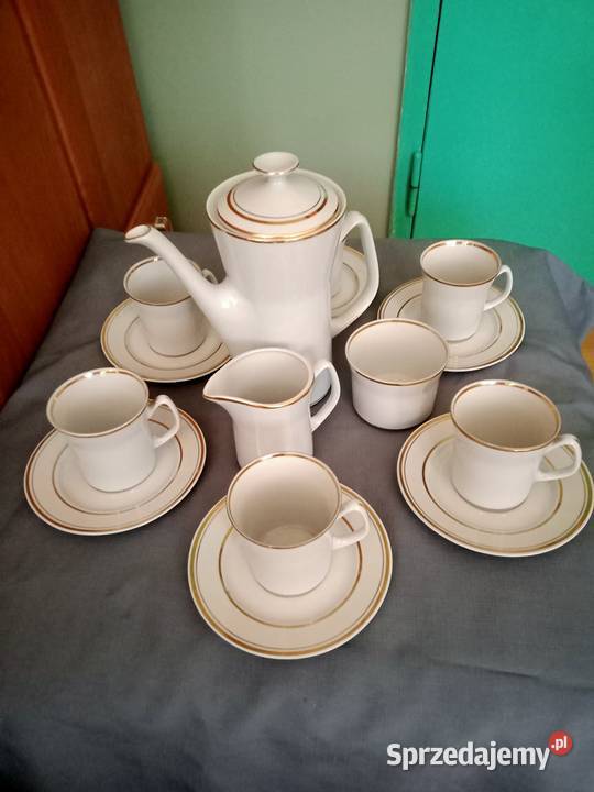 Serwis kawowy z porcelanyWłocławek