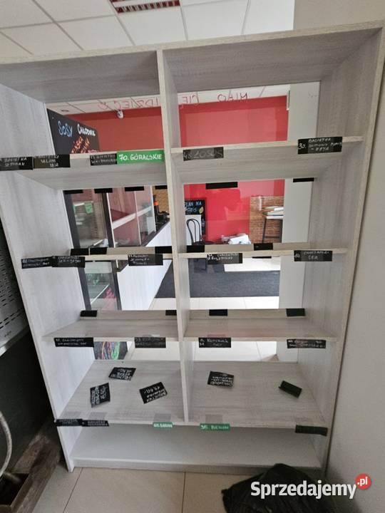 Witryna sprzedażowa do sklepu kawiarni śląskie Pszczyna