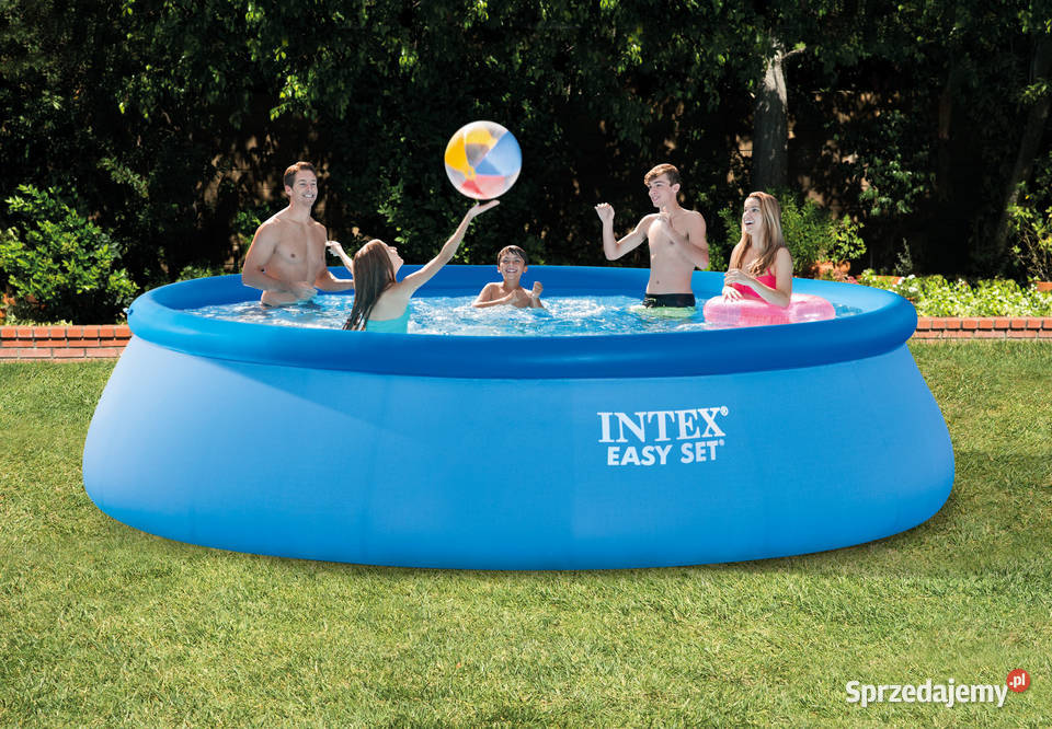 Basen ogrodowy rozporowy Easy Set 457x107 zestaw Poznań