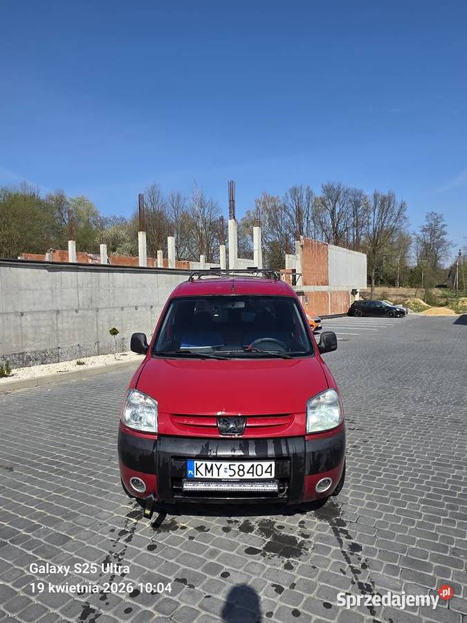 Peugeot partner 1 lift 16 hdi welurowa tapicerka Czechówka sprzedam