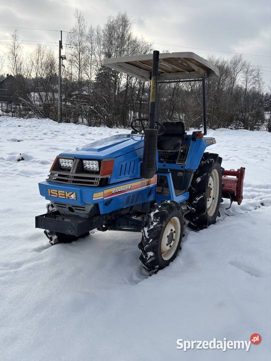 Japoński traktor Iseki tu 220 22 konie 4x4 Dziekanowice