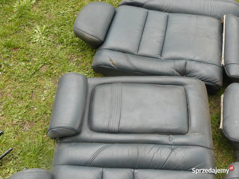 Kanapa tylna skórzana Niebieska Volvo 850 S70 osobowe małopolskie Kraków