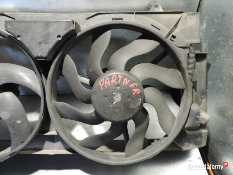 WENTYLATOR CHŁODNICY PEUGEOT PARTNER BERLINGO I Nowy Sącz