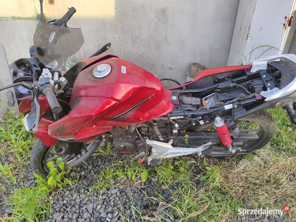 sprzedam Honde cb125f 2015 na części w całości pozostałe Nowogrodziec sprzedam