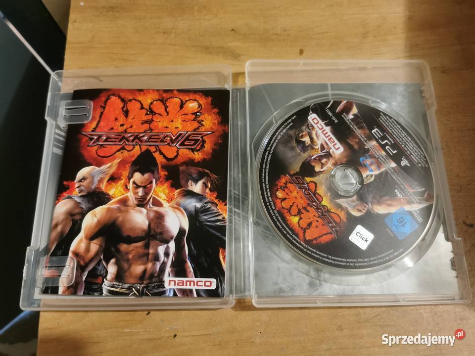 Gra 3 Tekken 6 playstation Łódź sprzedam