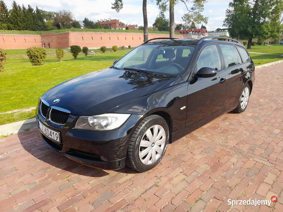 BMW E91 320 Seria 3 Czarne Seria 3 lubelskie Zamość sprzedam