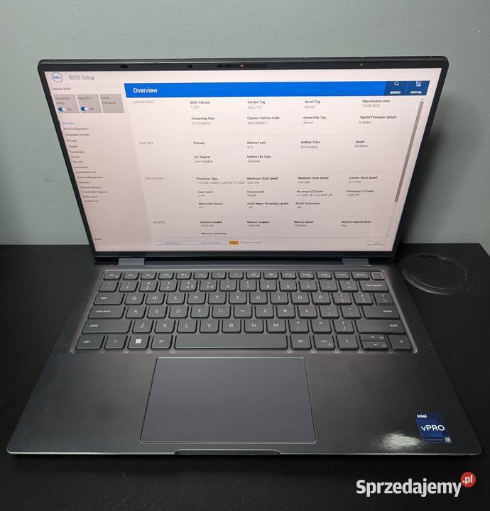Laptop Dell Latitude 9430 14 Intel Core i7 16 GB Płock sprzedam