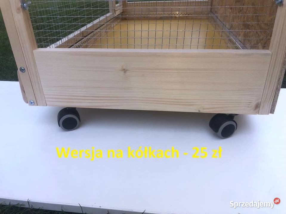 Klatka drewniana gryzonia gryzoni szynszyli Myszków