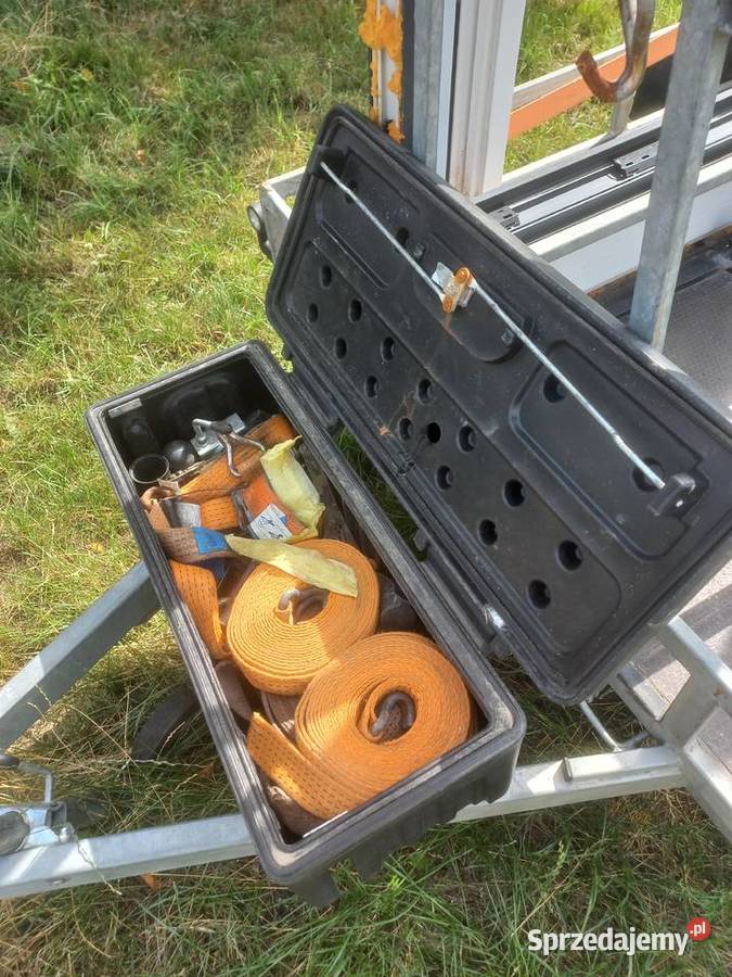 Przyczepka do transportu okien szyb towarowe Trzebnica sprzedam