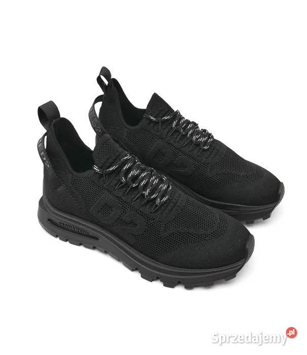 Nowe Buty Dsquared2 Sneakers Black Men tkanina Szczecin sprzedam
