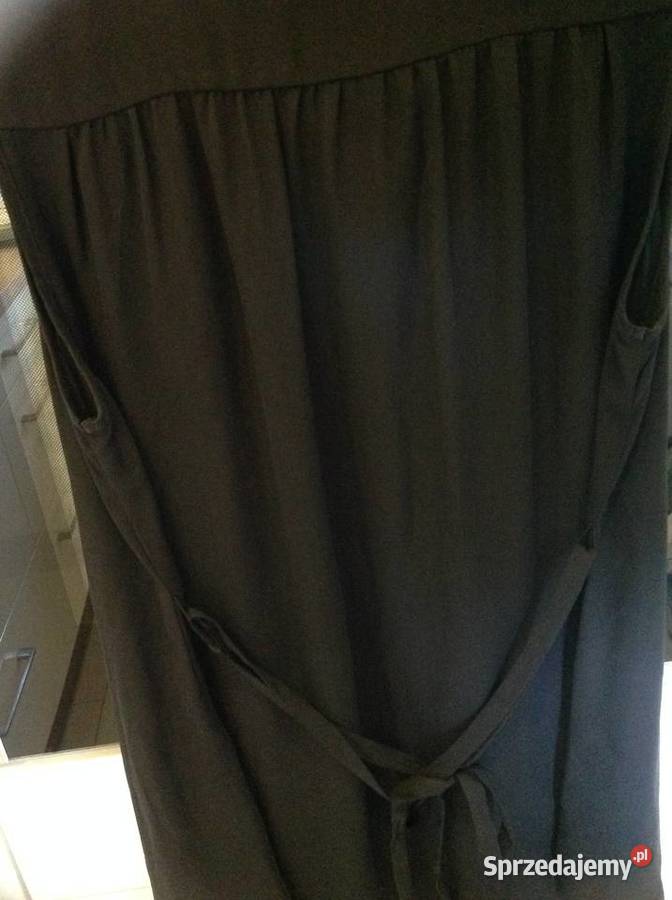 Czarna Bluzka Damska Mgiełka HM MAMA r S j nowa Nowa Sól