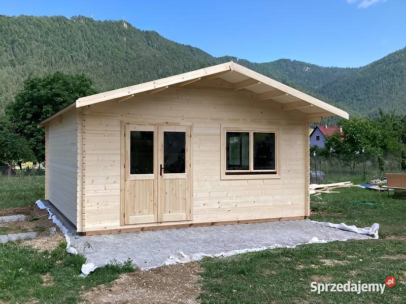 DOMEK Z BALI VENTA 6x6 ŚWIERK 44mm LETNISKOWY Parzymiechy sprzedam