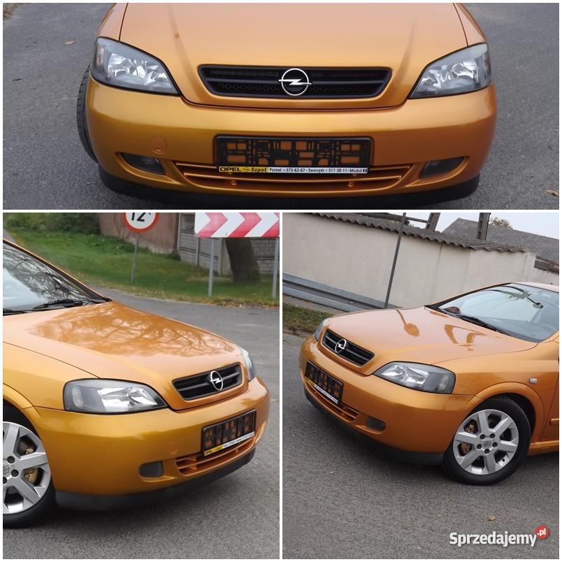 OPEL ASTRA II BERTONE ZŁOTA 18 16V 2001 Inowrocław