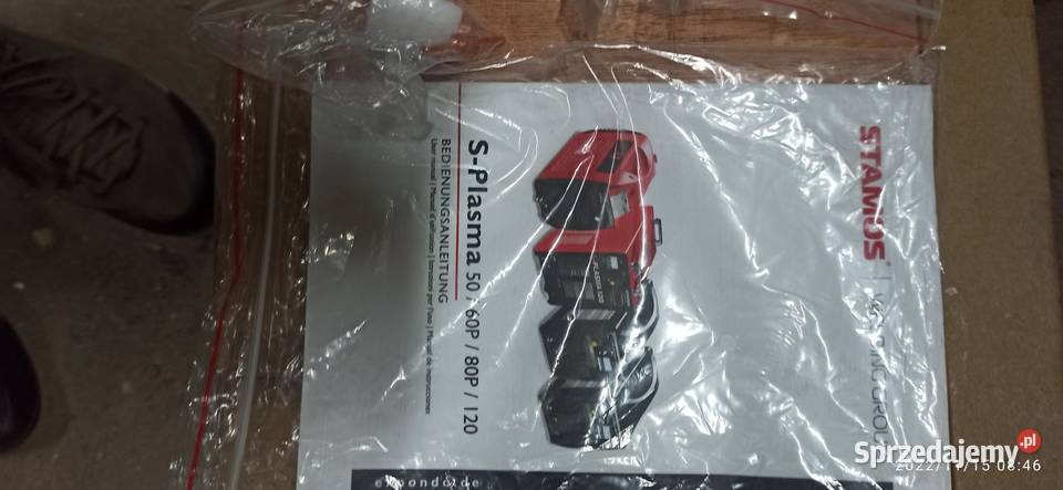 Przecinarka plazmowa SPLASMA 50 50A nowe lubuskie Kłodawa