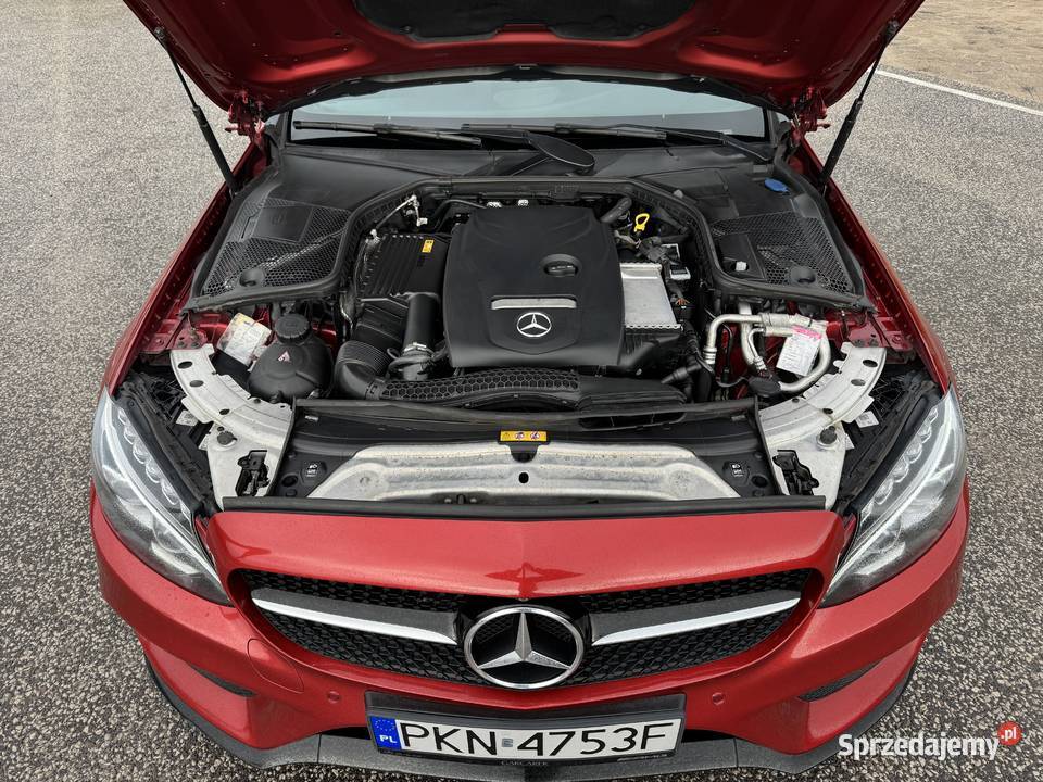 Mercedes C200 4MATIC Salon Polska Nawigacja MP3 wielkopolskie Konin