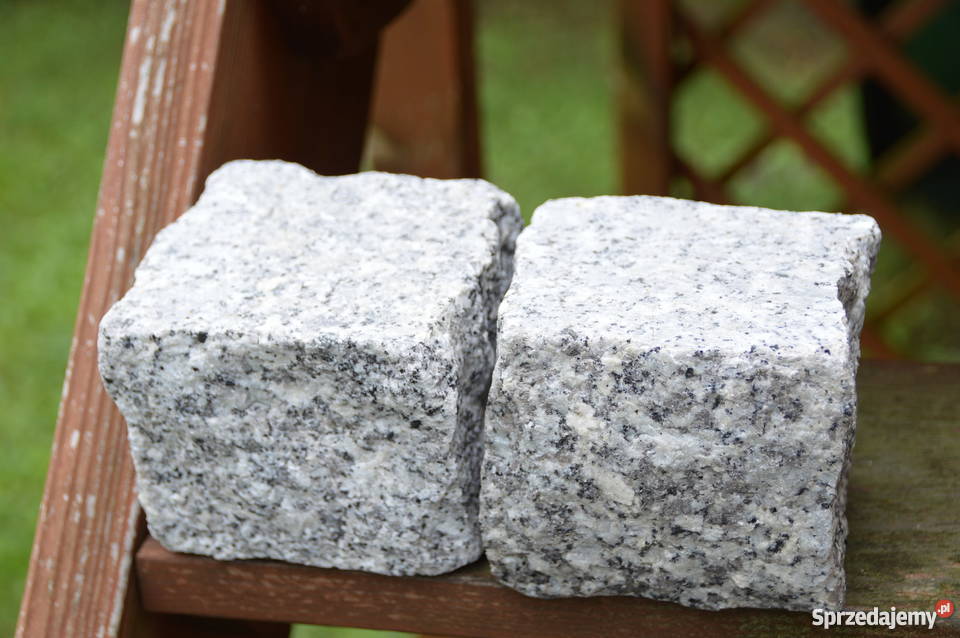 KOSTKA GRANITOWA SZARA 9X11 Zgierz