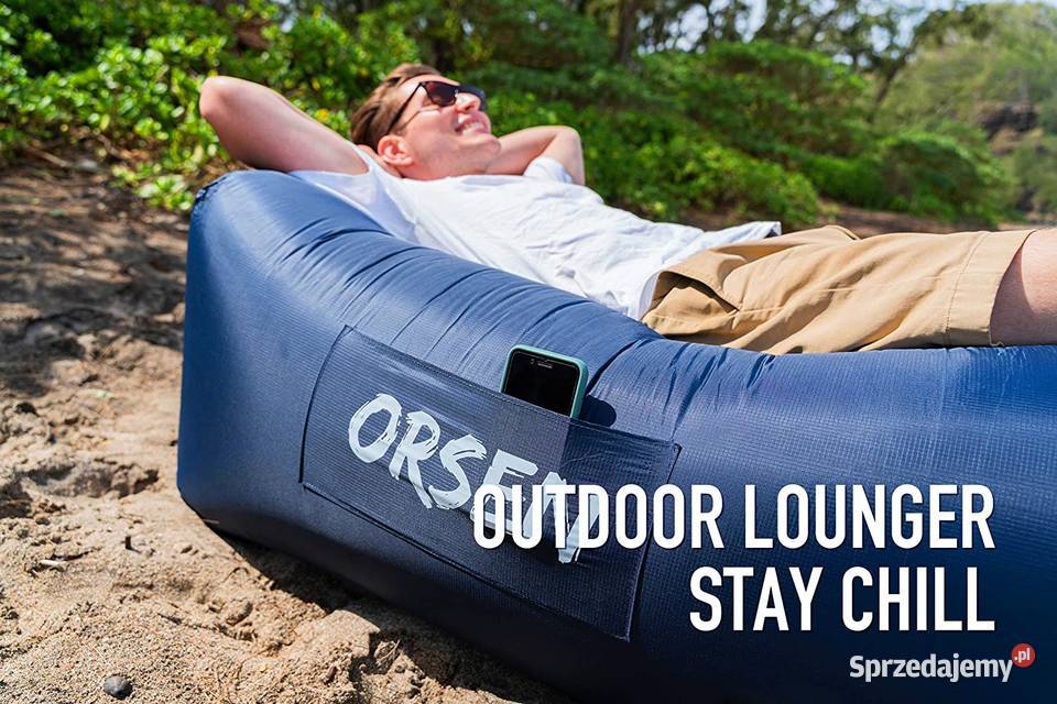 Orsen NADMUCHIWANY LEŻAK WODOODPORNY NA PLAŻĘ