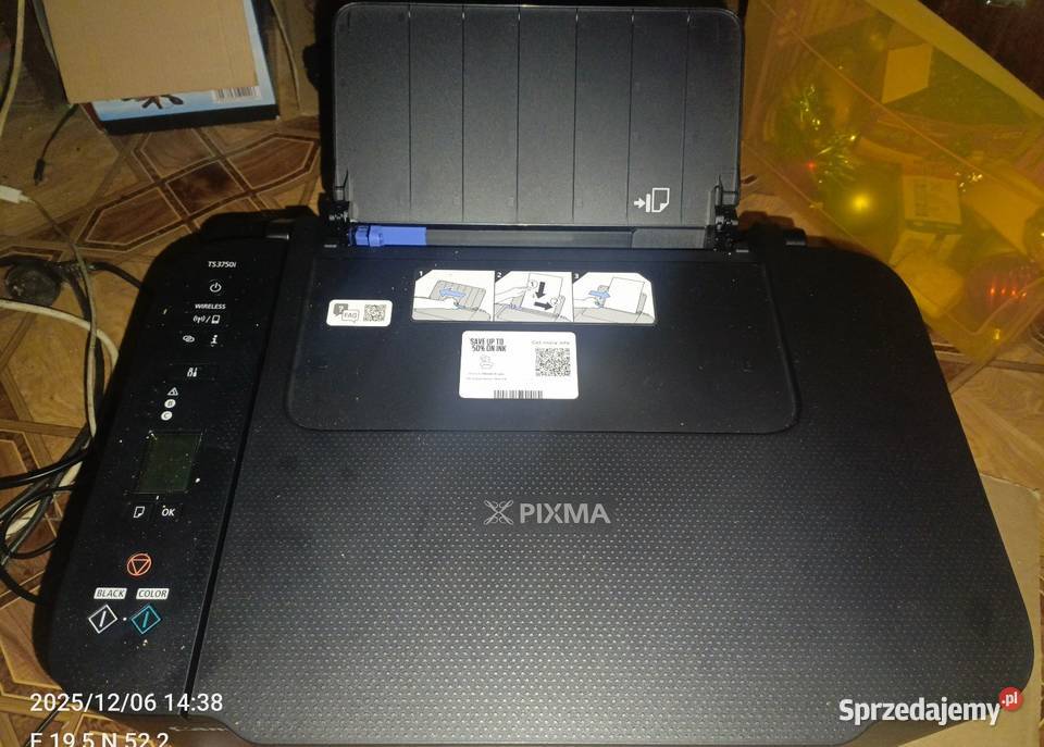 Drukarka wielofunkcyjna Canon PIXMA TS3750i USB