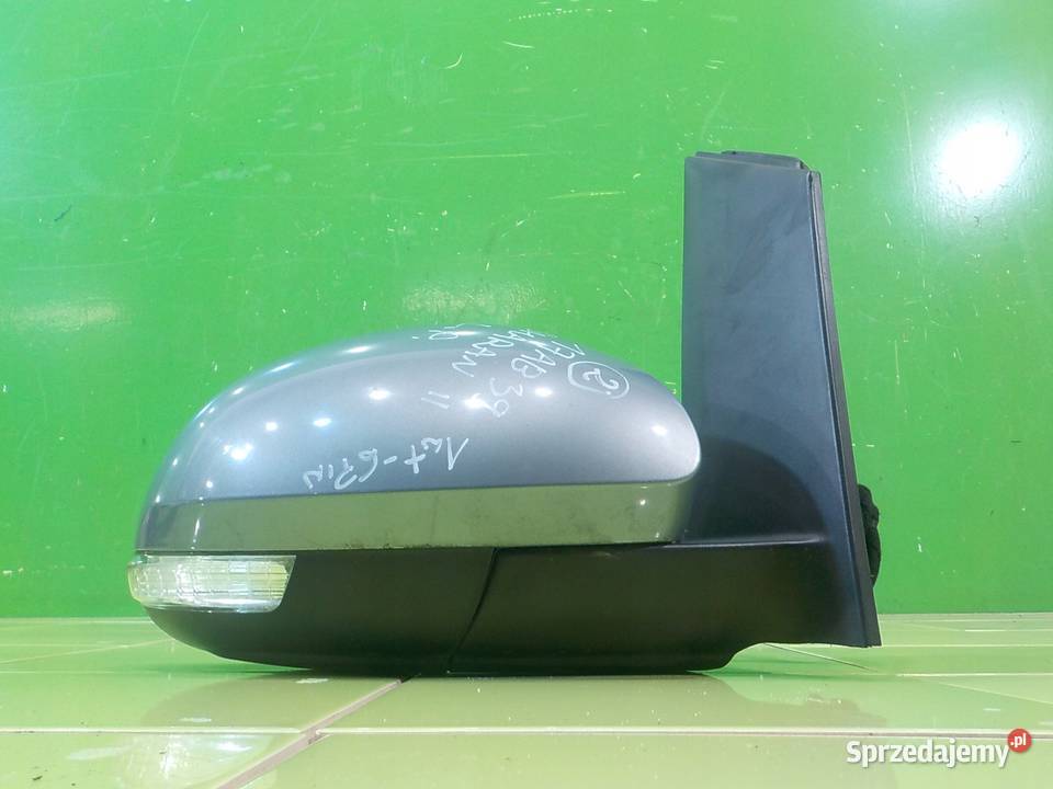 VW SHARAN II 20 TDI 12r 5D lusterko prawe Lusterka zewnętrzne mazowieckie