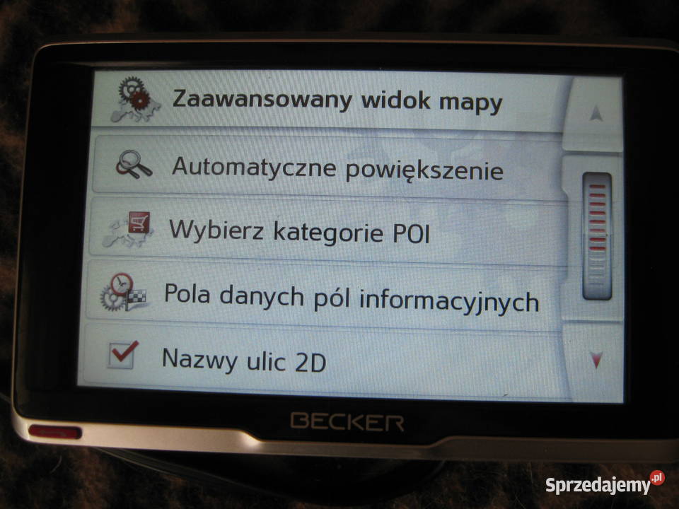 Nawigacja Becker Transit 5 NAVTEQ AutoMapa TIR Ełk sprzedam