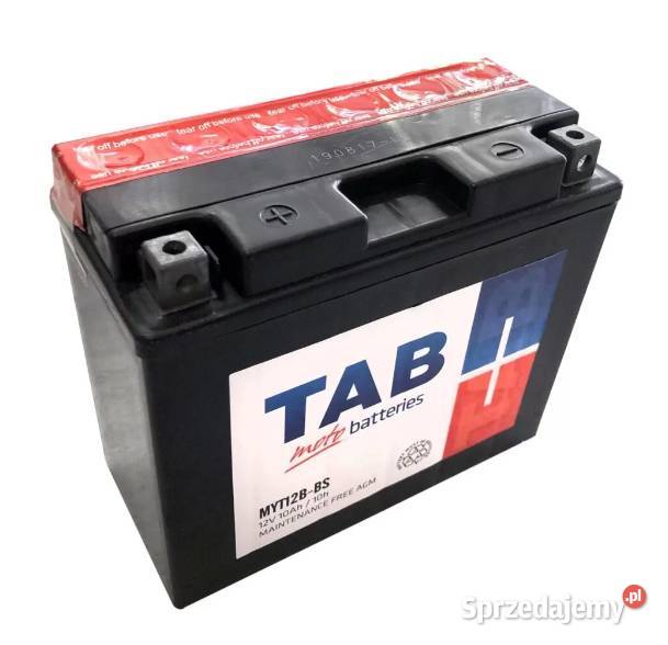 Akumulator motocyklowy TAB MYT12BBS 12V 10Ah Ostrowiec Świętokrzyski