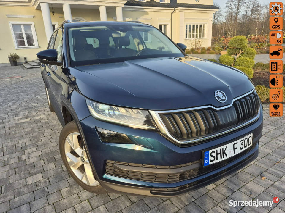 koda Kodiaq Kamera Navi automat XENON LED SKÓRA elektryczne lusterka Drelów