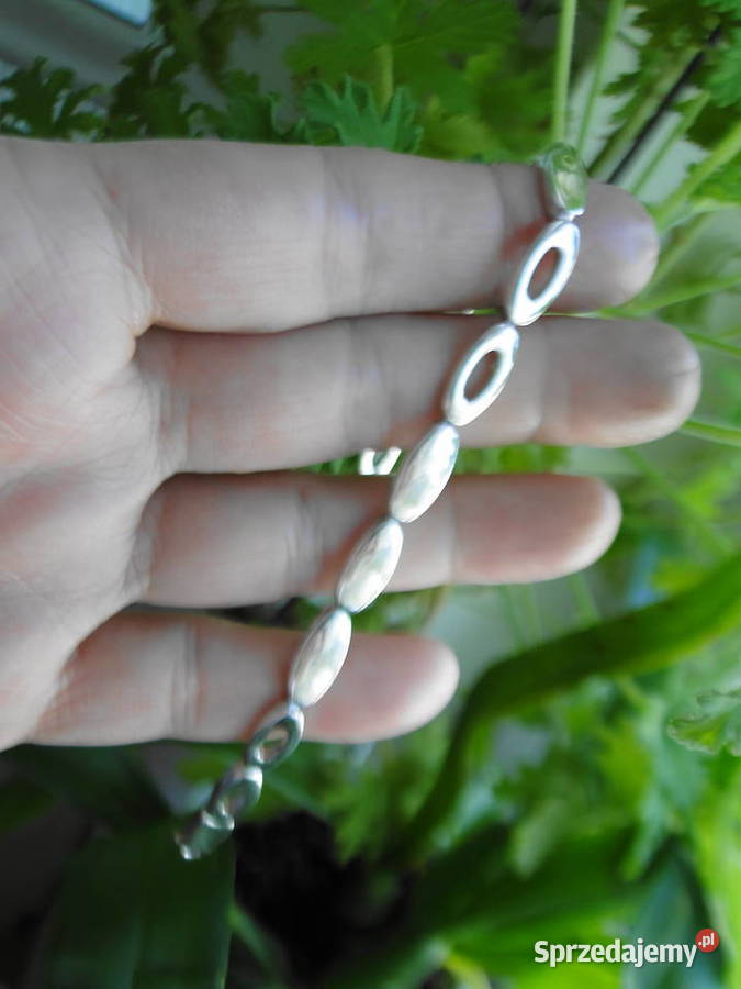 Solidna bransoleta 199 gr srebra 925 mazowieckie sprzedam