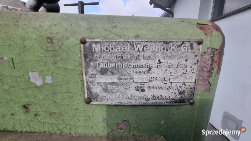 Strugarka czterostronna WEINIG 140 4 Karsin