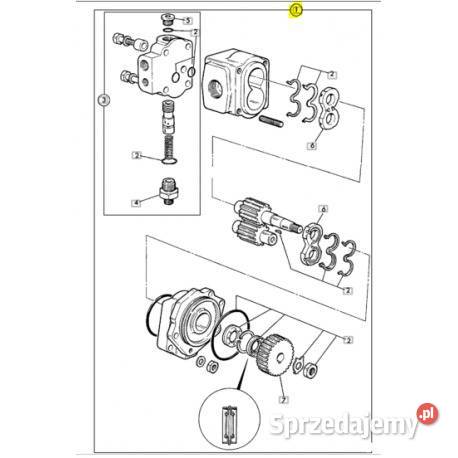 Pompa hydrauliczna Parker 3915P 20 917400 JCB Wilkowo sprzedam