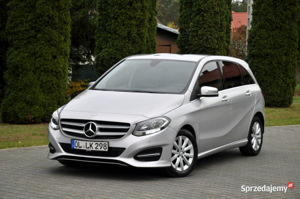 Mercedes B 180 15CDI109LedDuża NaviWelurChromI Ostrów Mazowiecka