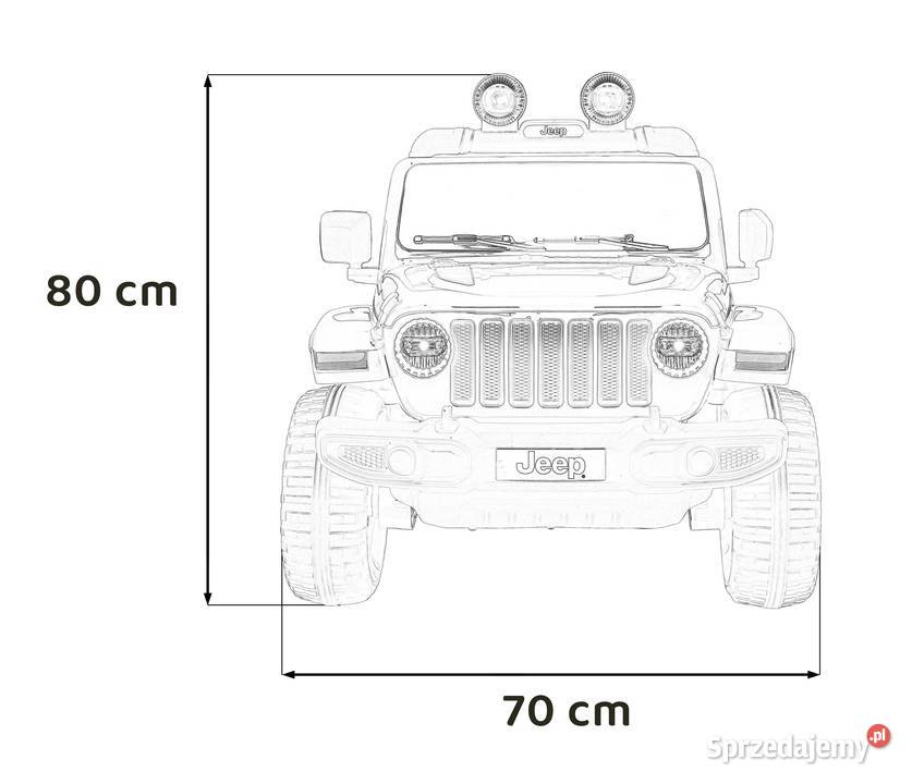 Samochód na akumulator Jeep Wrangler Rubicon małopolskie Kraków