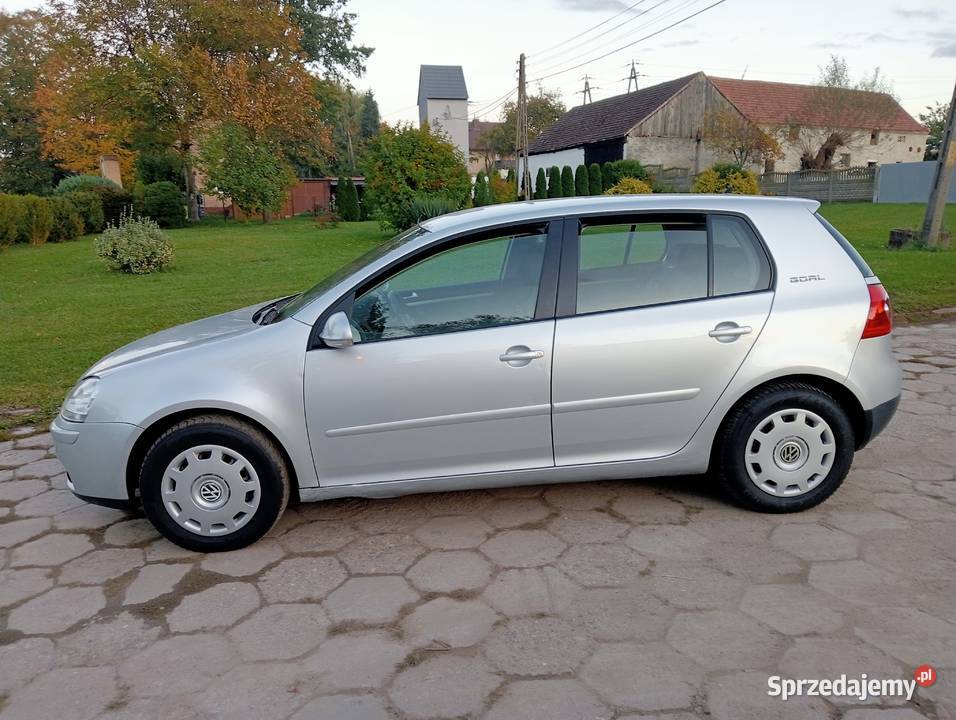 volkswagen golf 5 wersja GOAL 1400 80 2007 r 4/5 Nysa sprzedam