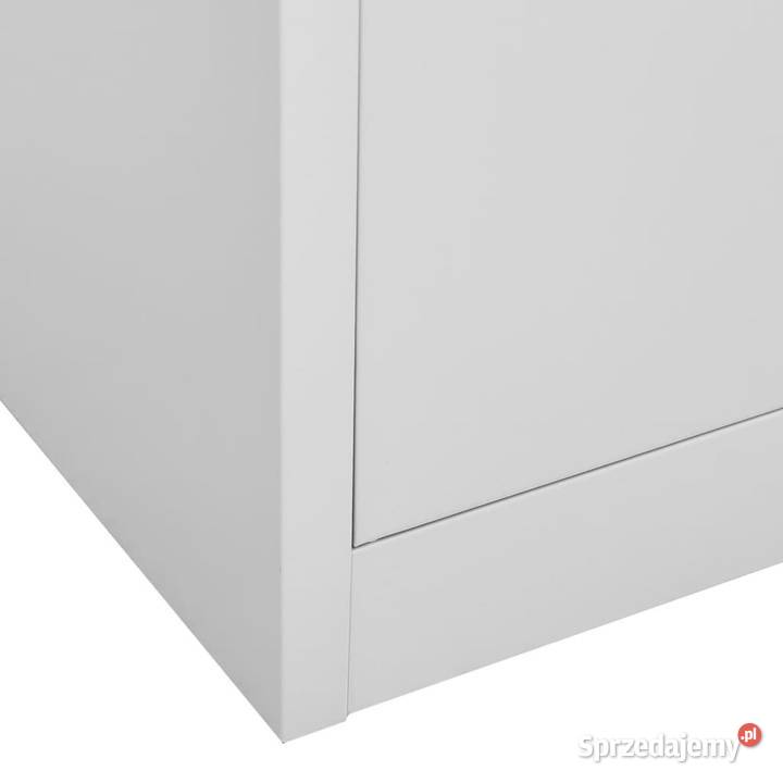 Szafka zamykana na klucz jasnoszara 90x45x925 Warszawa